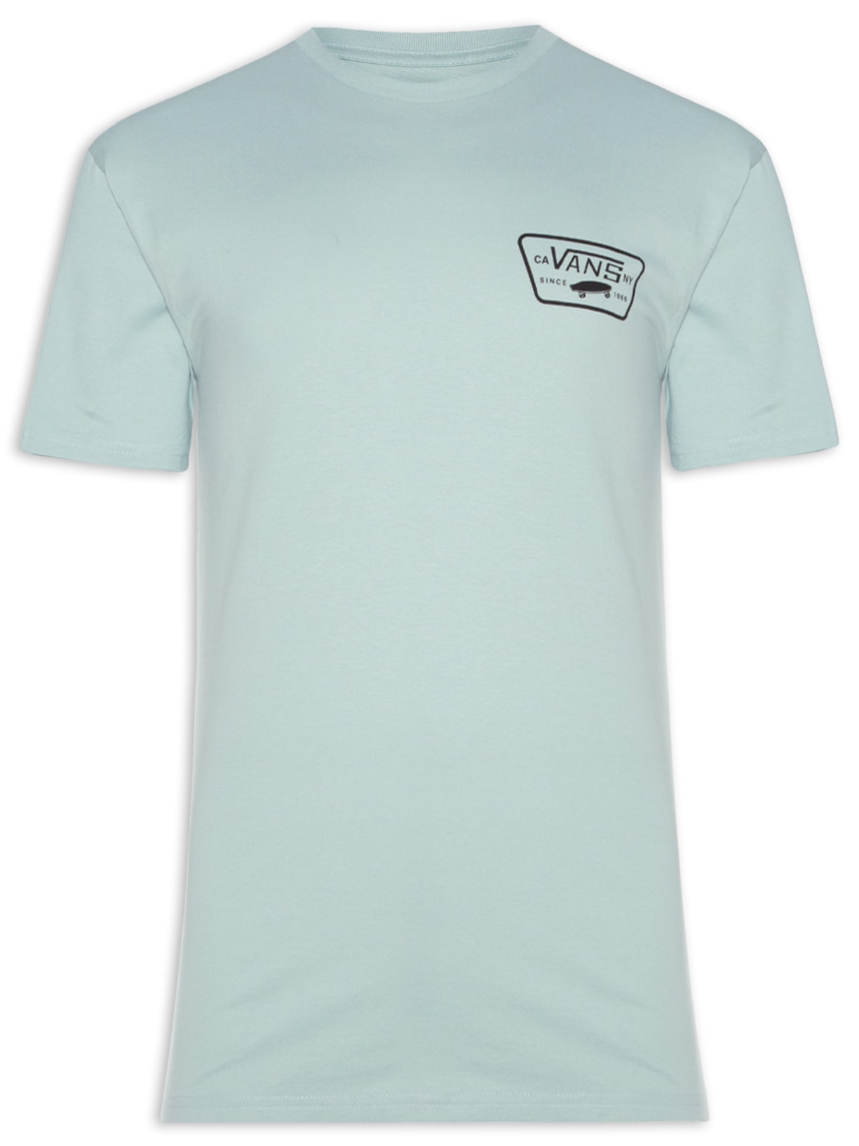 Camiseta Masculina Knit Gray Mist BLK - Azul