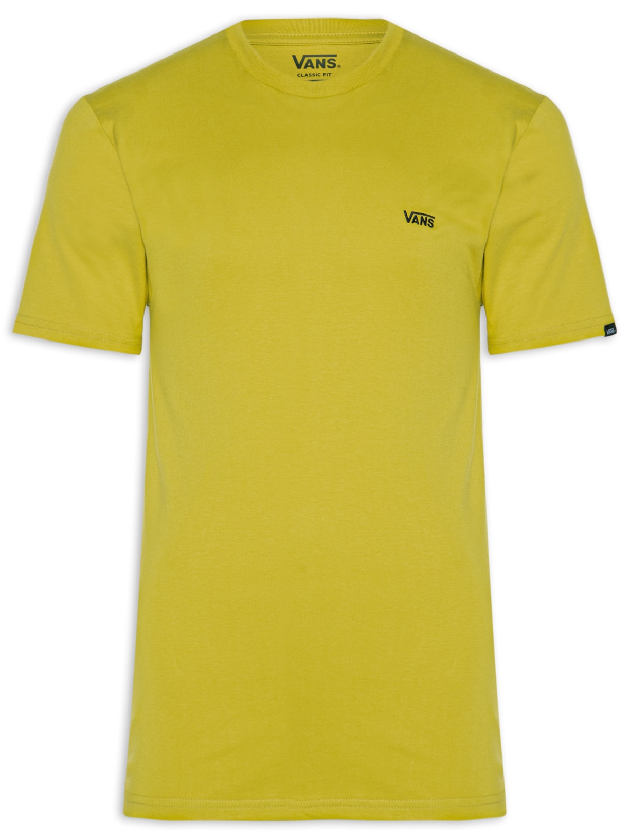 Camiseta Masculina Knit Warm Olive - Amarelo