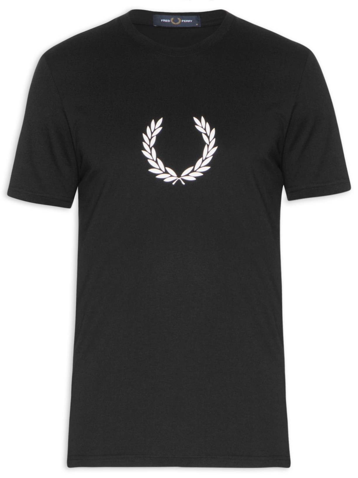 Camiseta Masculina Laurel Wreath Graphic - Preto