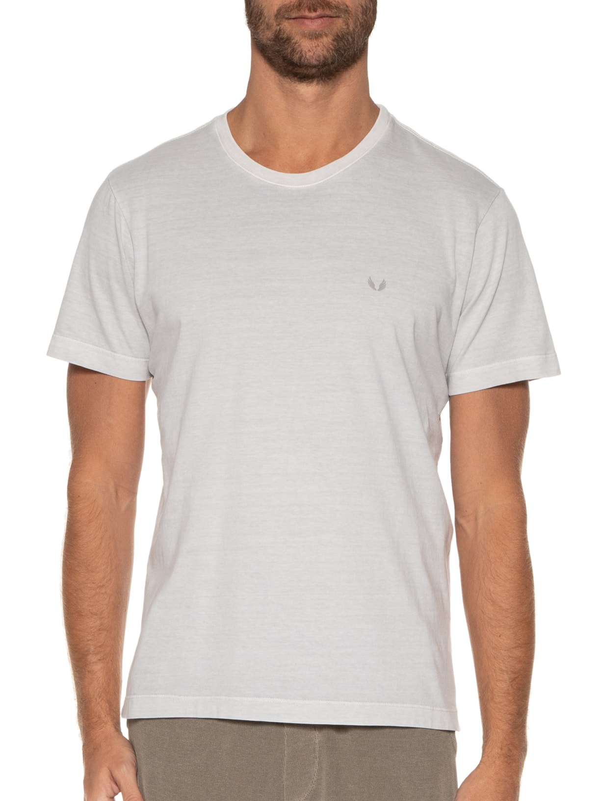 Camiseta Masculina Lavada Smith Cinza Spirito Santo
