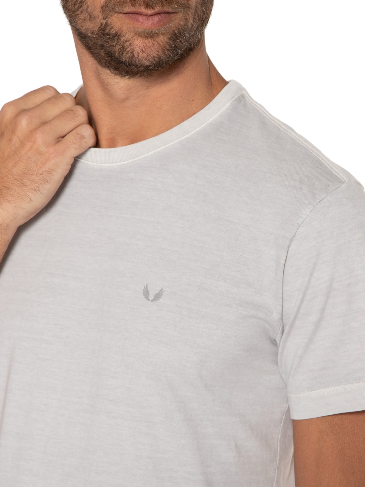 Camiseta Masculina Lavada Smith Cinza Spirito Santo