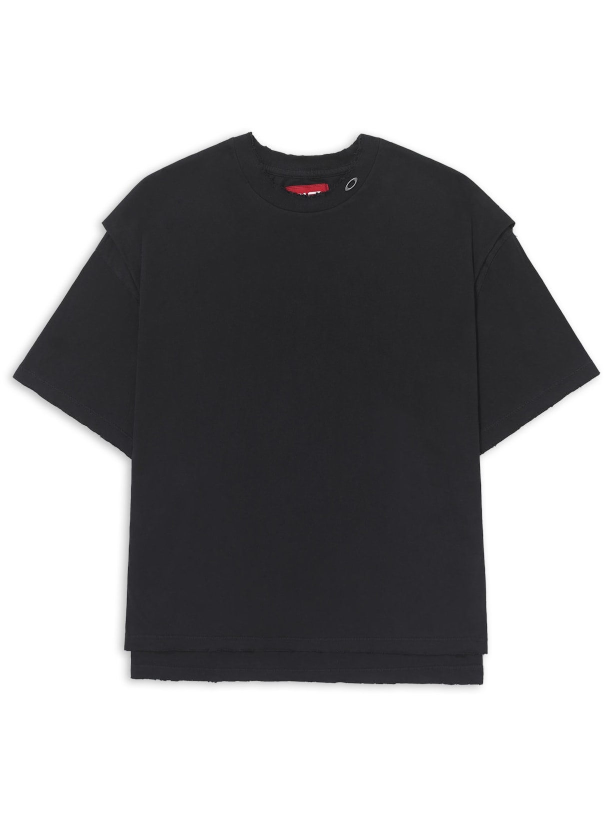 Camiseta Masculina Layered Preto Piet + Oakley