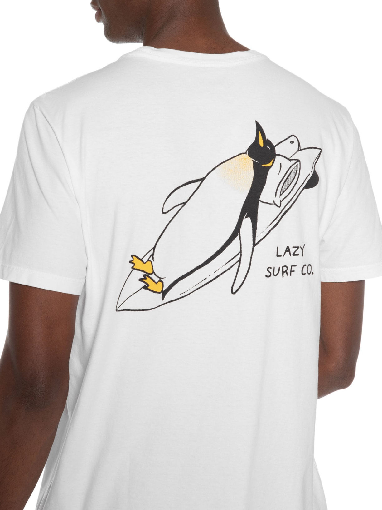 Camiseta Masculina Lazy Surf Branco Austral