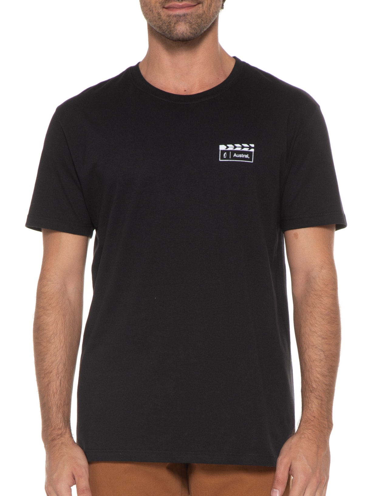 Camiseta Masculina Life Director Plain Preto Austral