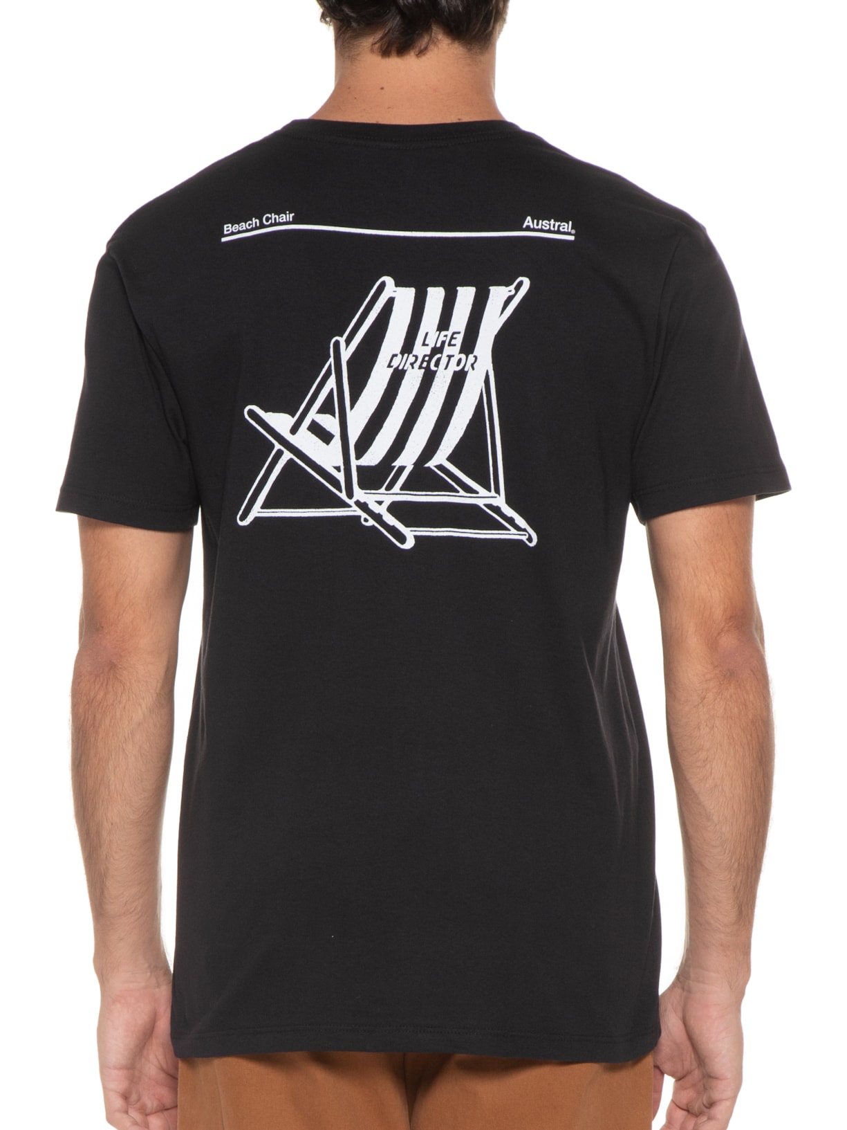 Camiseta Masculina Life Director Plain Preto Austral