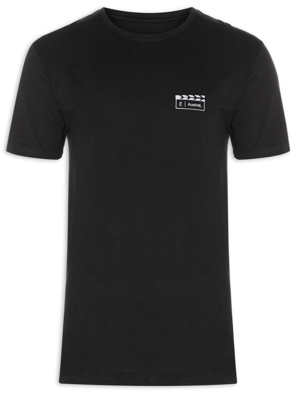 Camiseta Masculina Life Director Plain Preto Austral