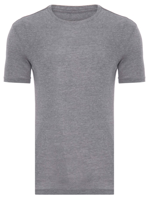 Camiseta Masculina Light E-Basics - Cinza
