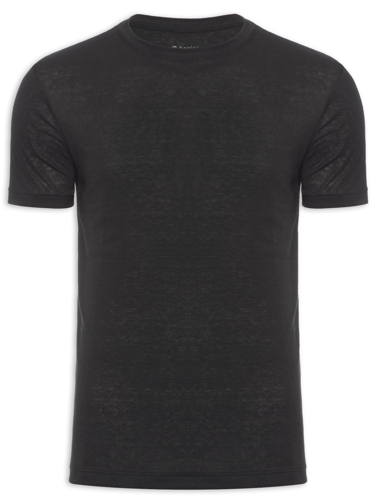 Camiseta Masculina Light E-basics - Preto