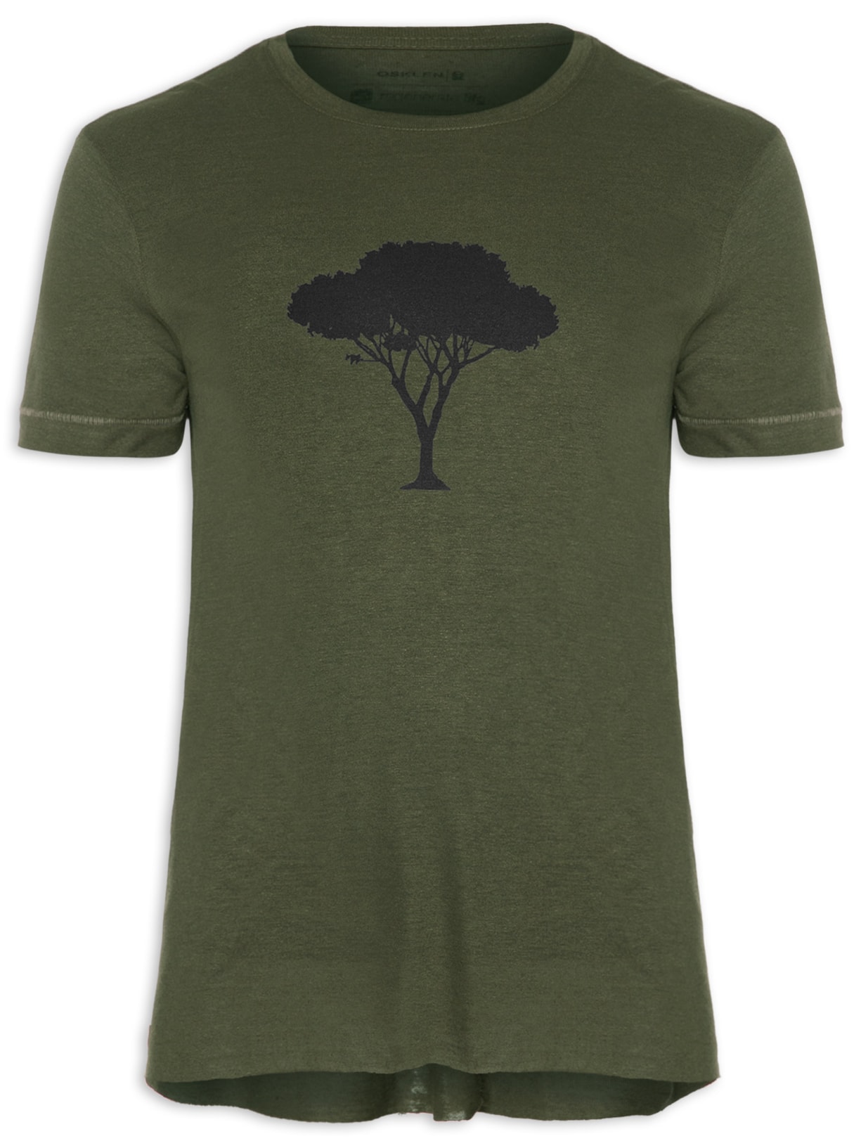 Camiseta Masculina Light Linen E Brigade - Verde