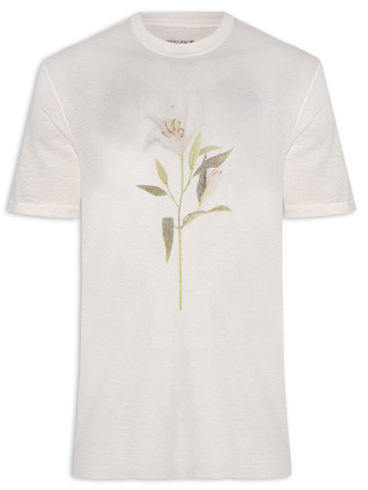 Camiseta Masculina Light Linen Lirio - Off White