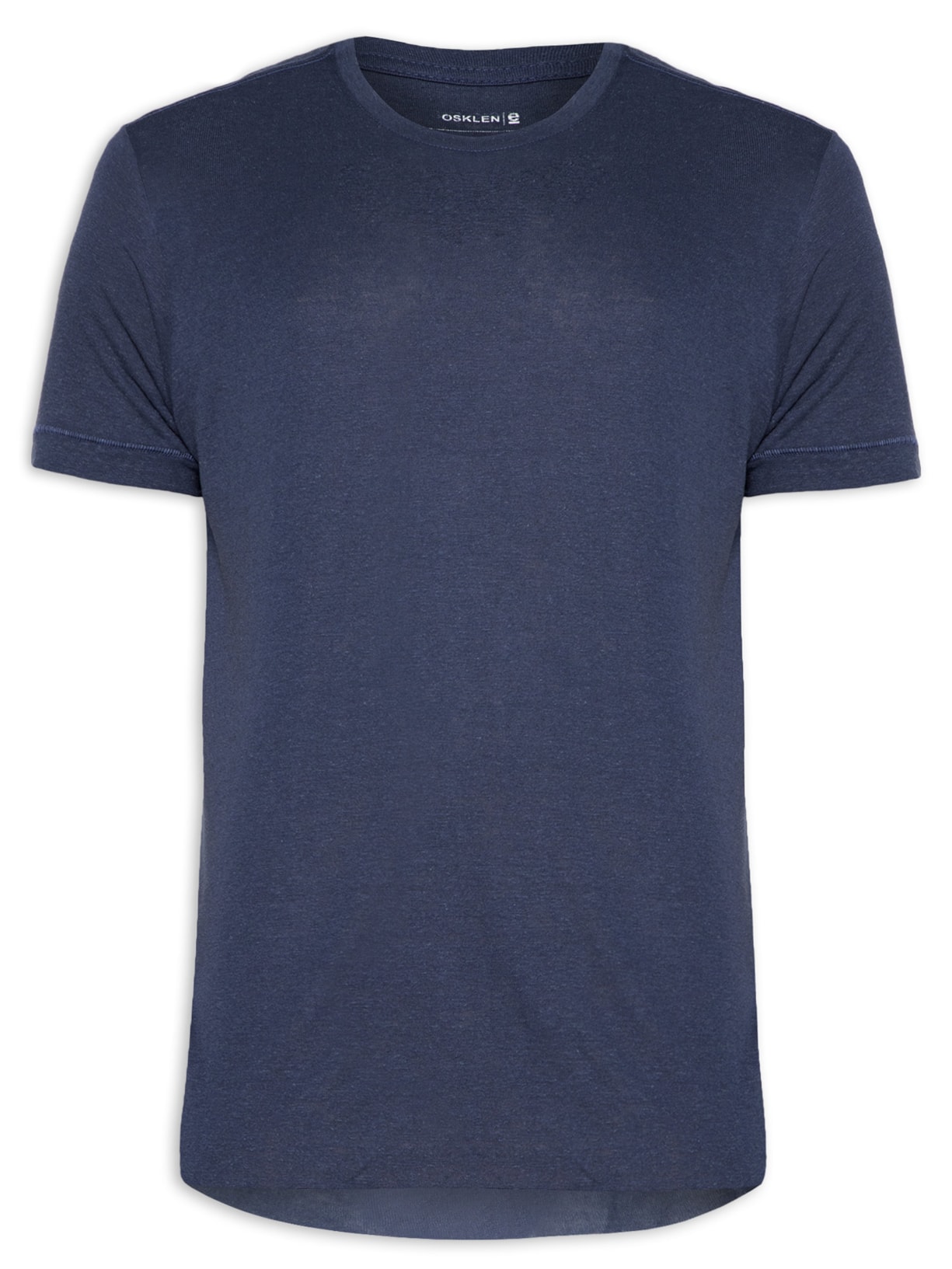 Camiseta Masculina Light Linen Lisa - Azul