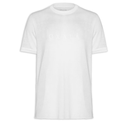 Camiseta Masculina Light Linen Orixá - Branco
