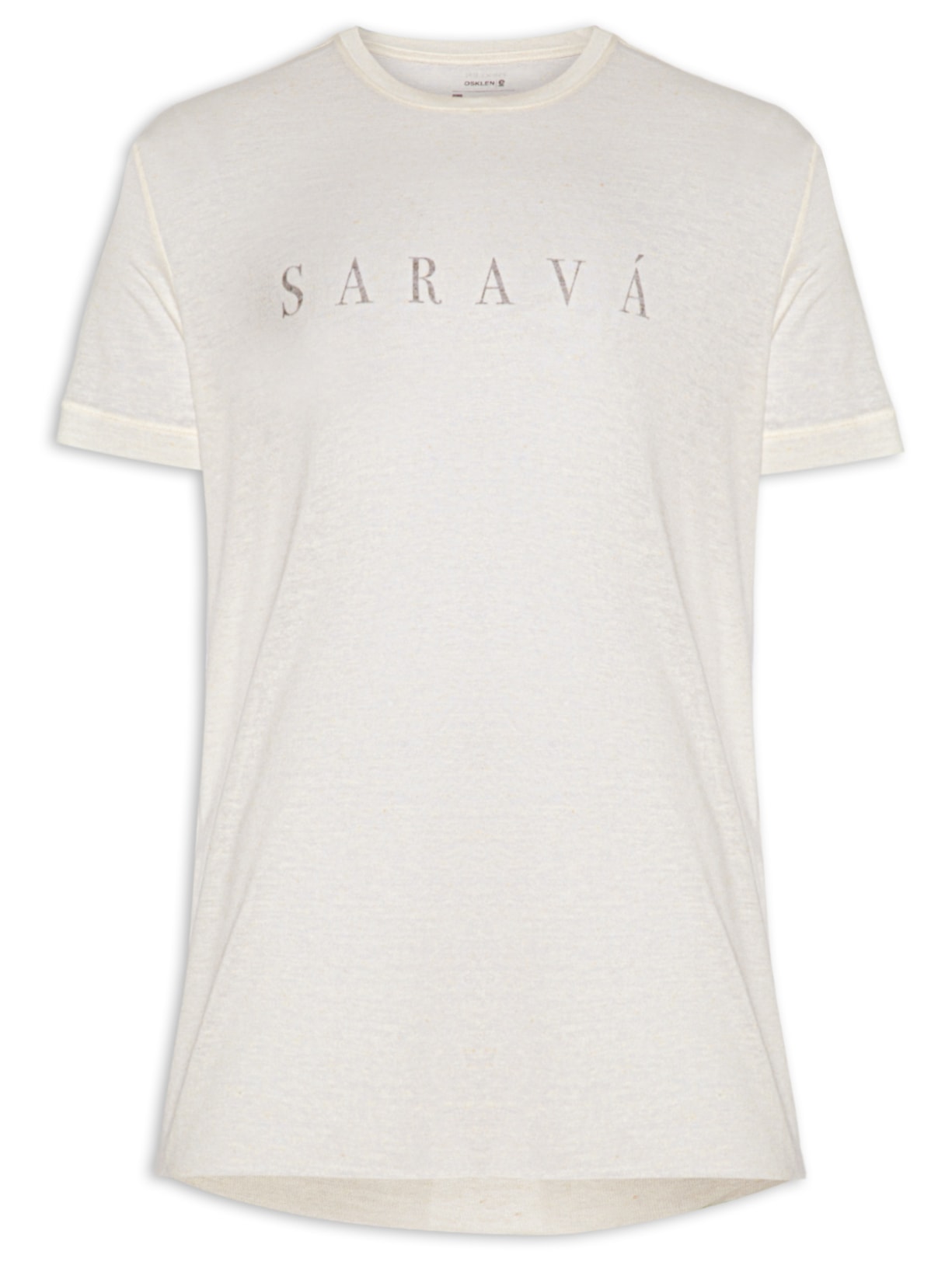 Camiseta Masculina Light Linen Sarava - Off White