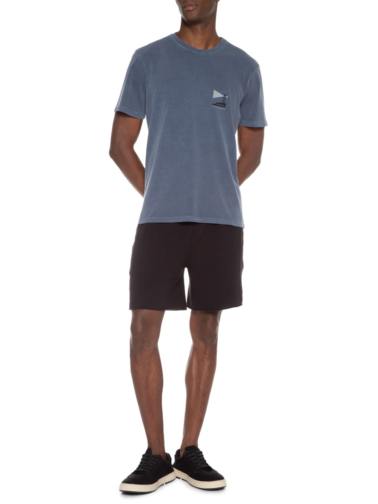 Camiseta Masculina Lightouse Azul Austral