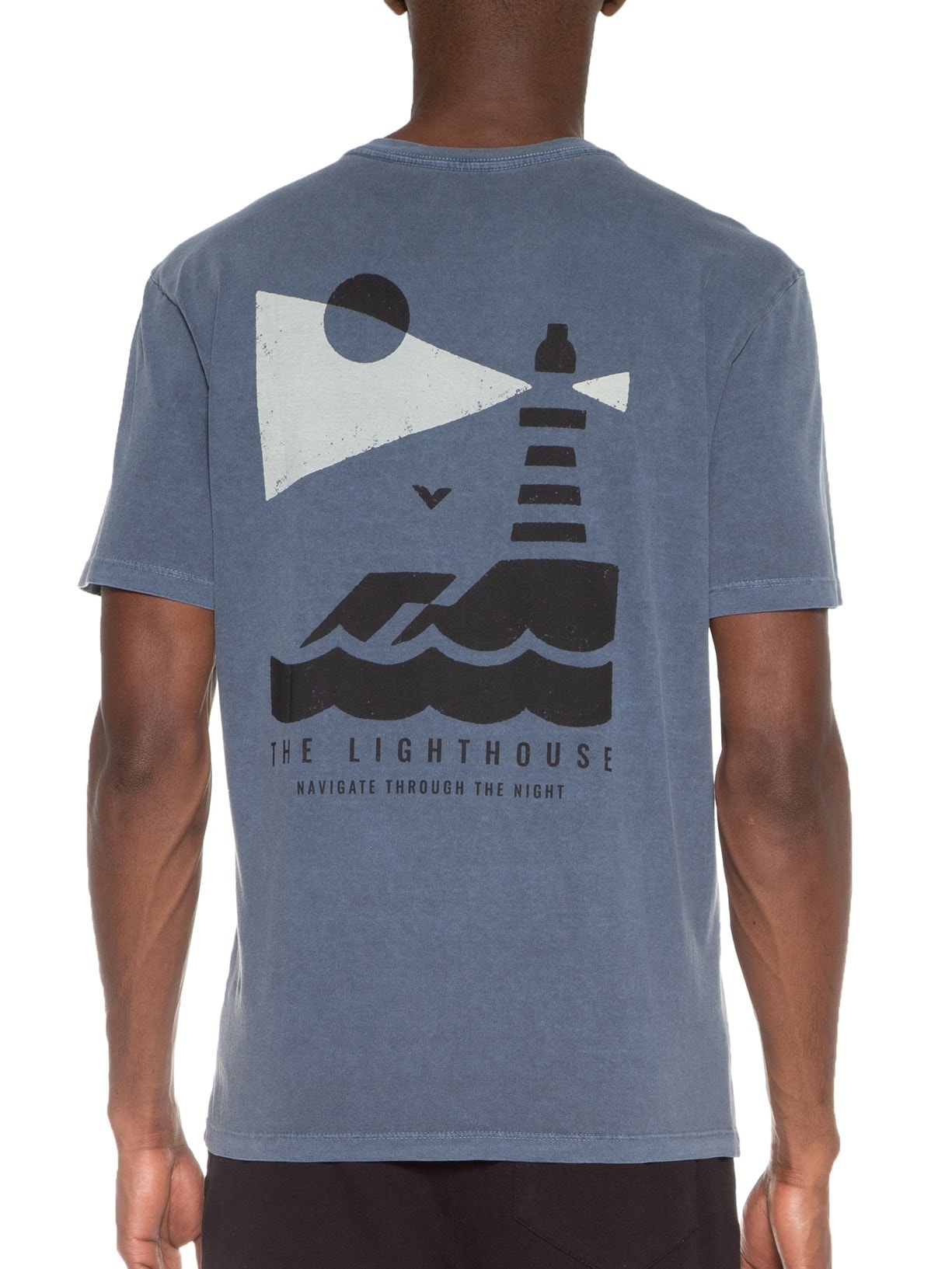 Camiseta Masculina Lightouse Azul Austral
