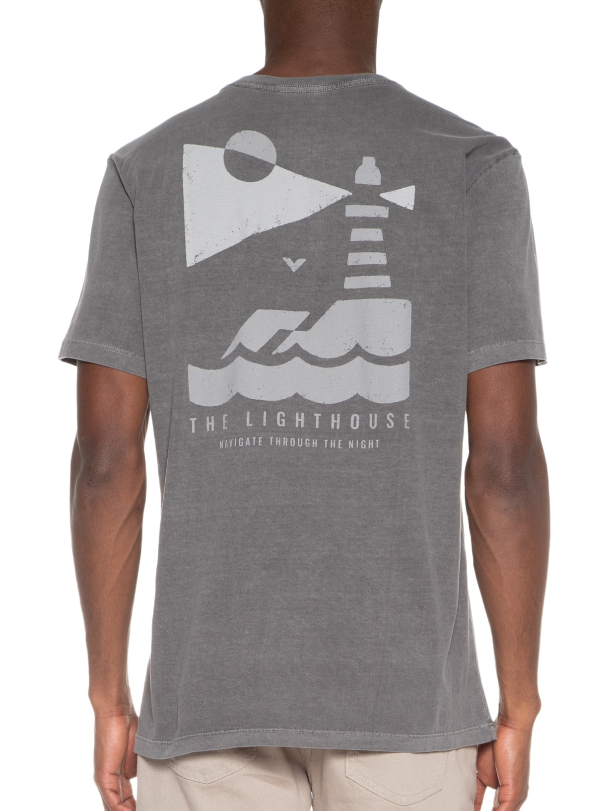 Camiseta Masculina Lightouse Cinza Austral