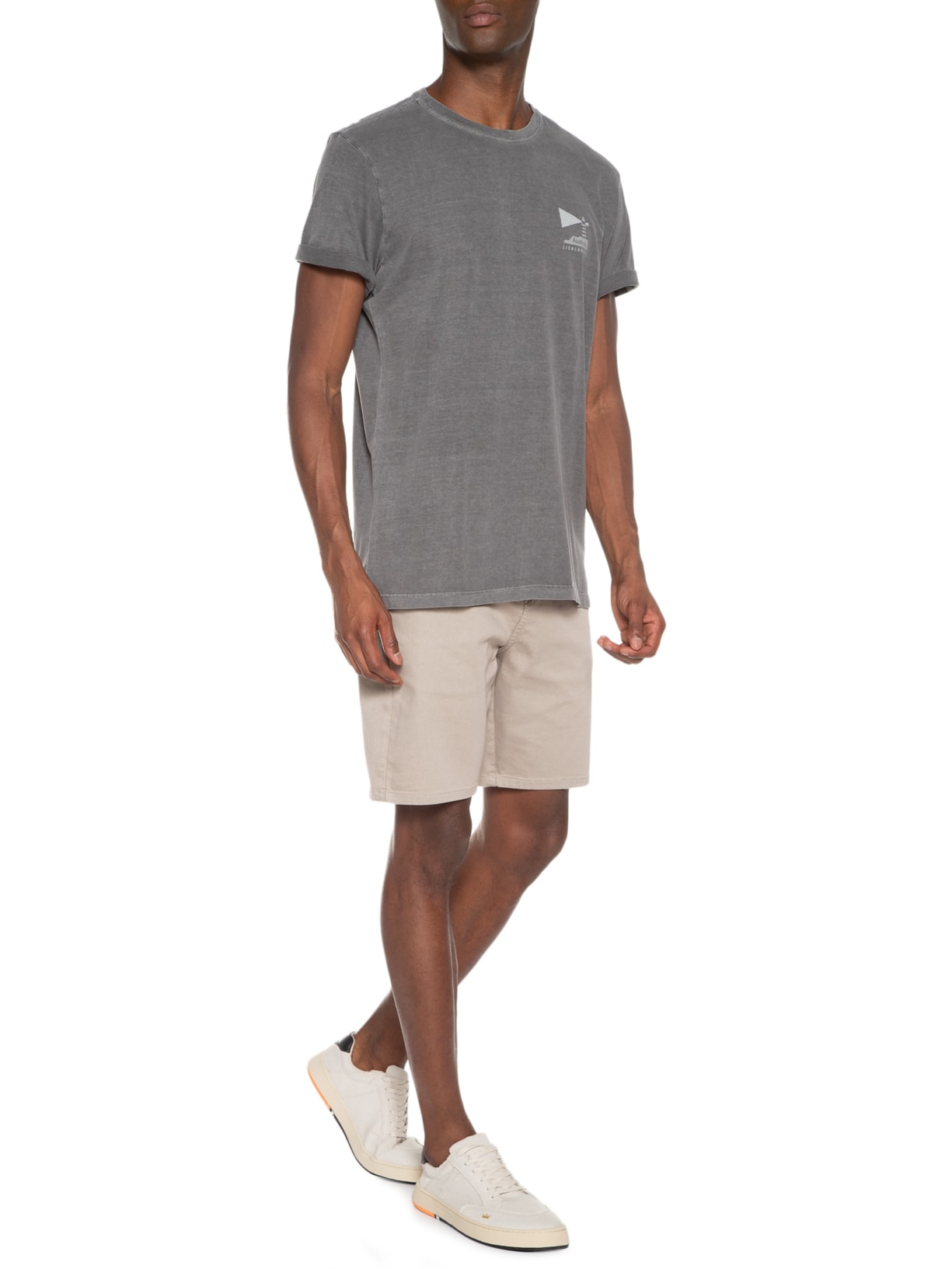 Camiseta Masculina Lightouse Cinza Austral