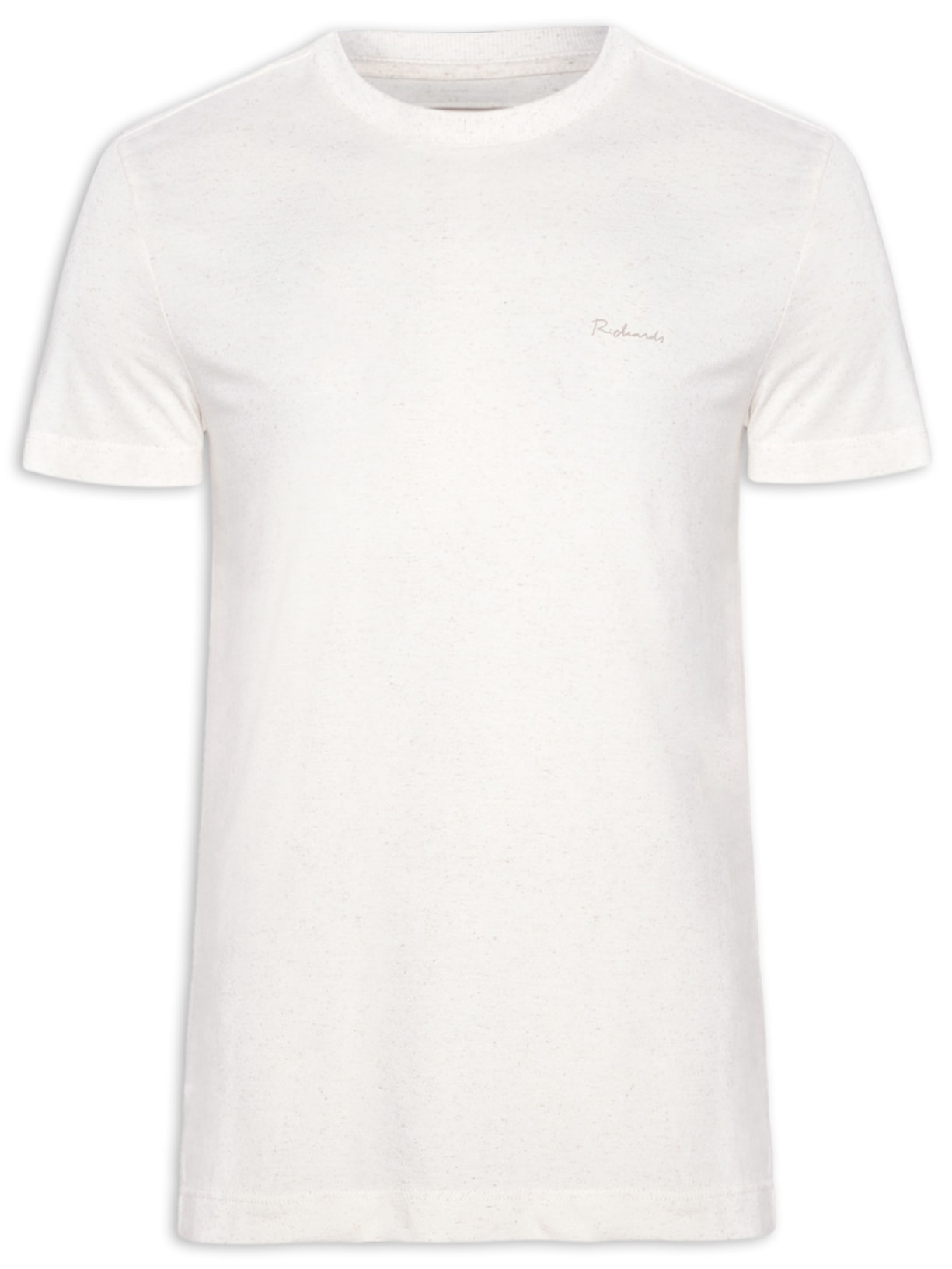 Camiseta Masculina Linen - Bege