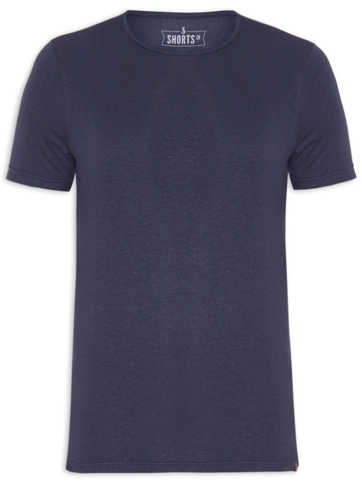 Camiseta Masculina Linho - Azul