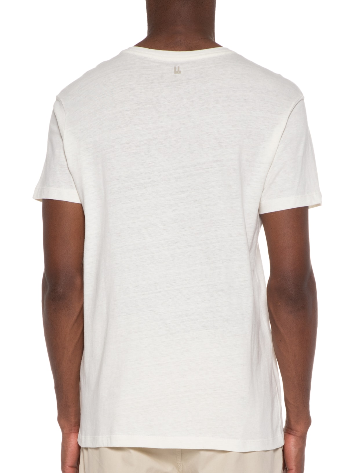 Camiseta Masculina Linho Itacare Off White Foxton