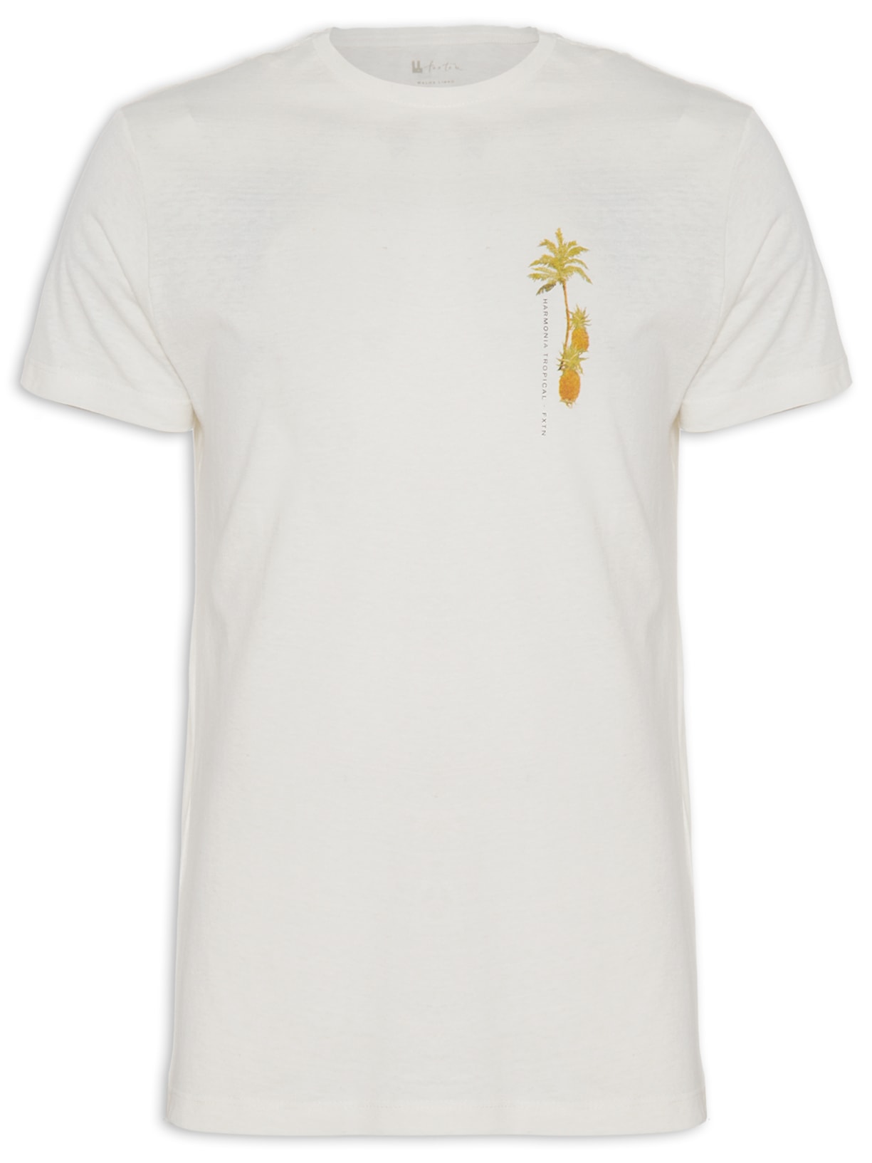 Camiseta Masculina Linho Itacare - Off White