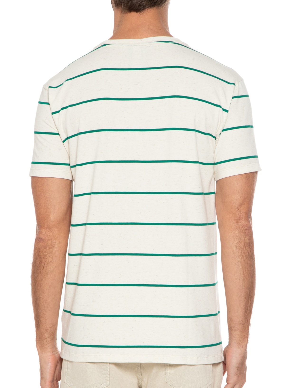 Camiseta Masculina Linho Sol Verde Reserva