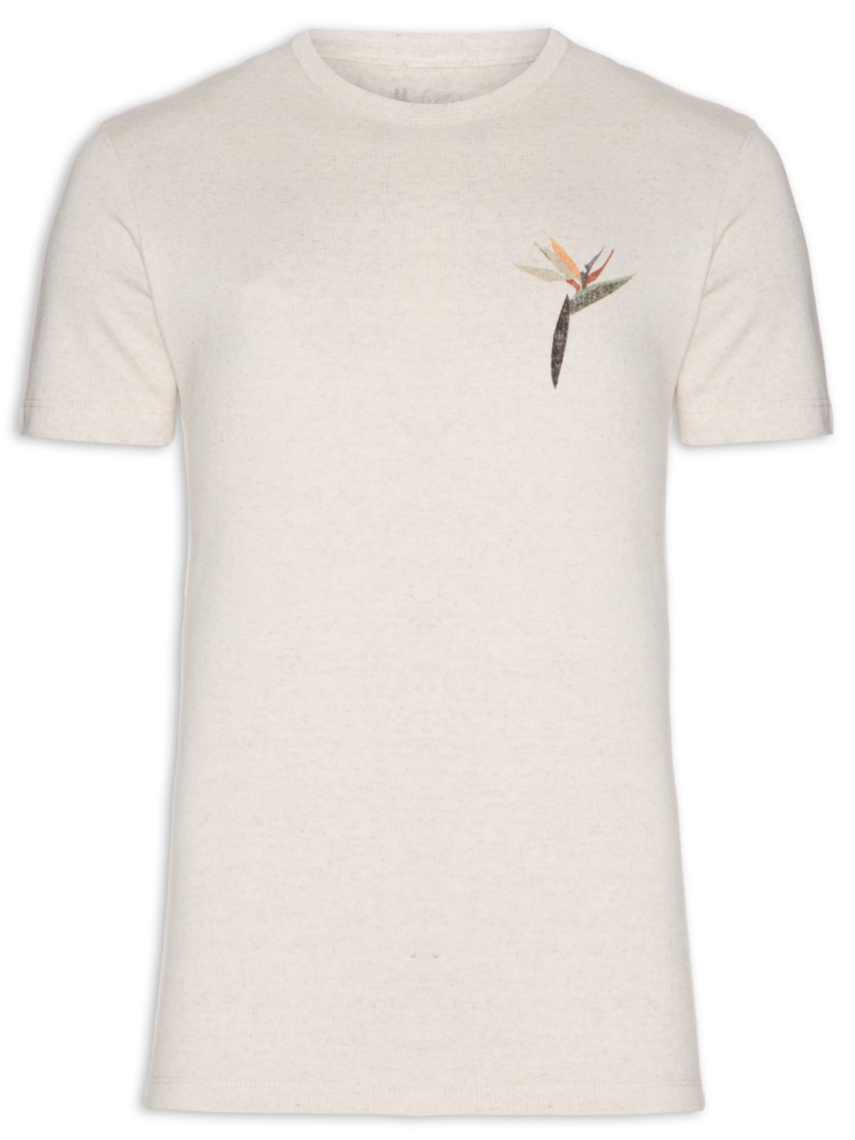 Camiseta Masculina Linho Sterling - Bege