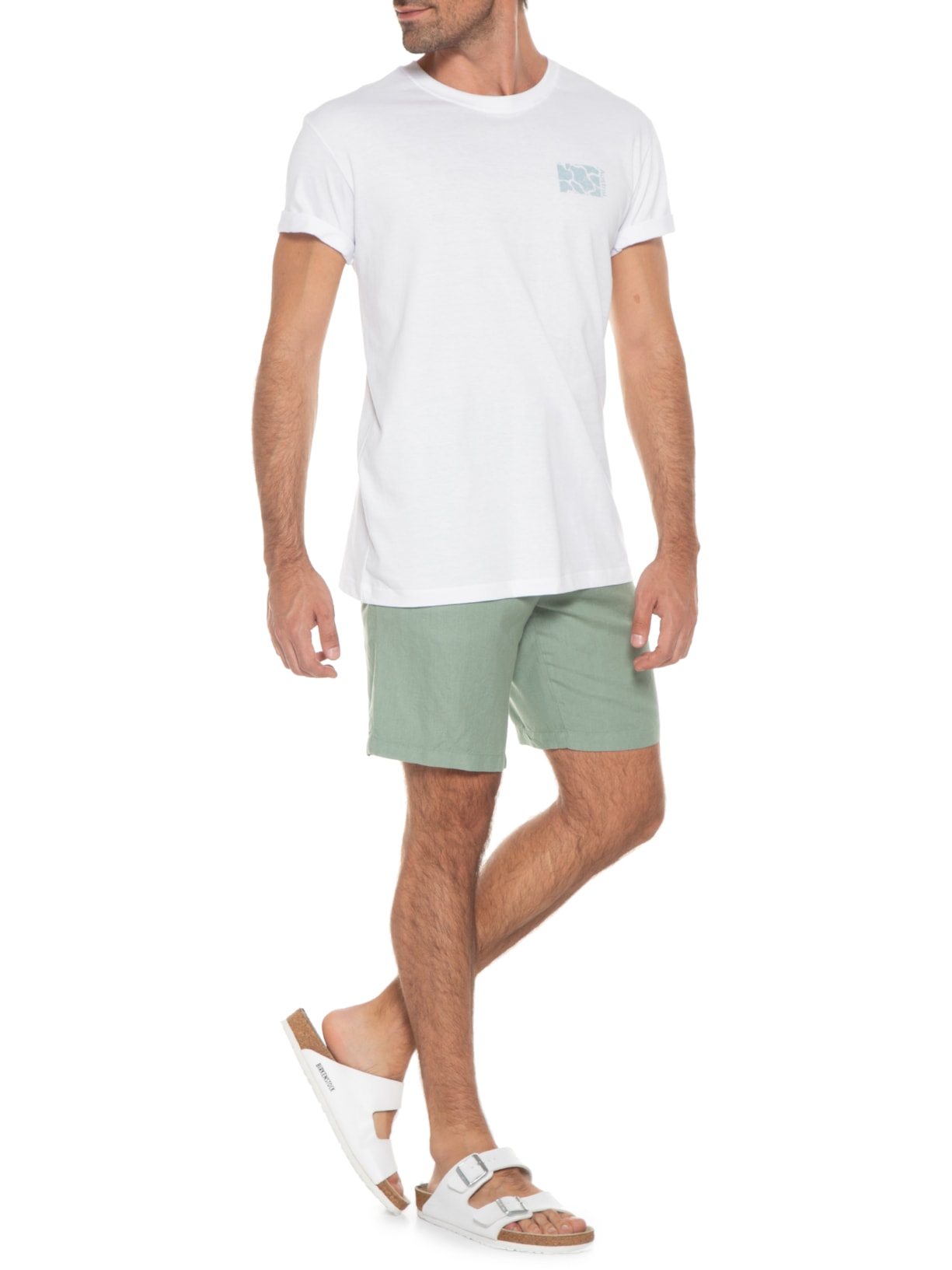 Camiseta Masculina Liquid Lull Branco Austral