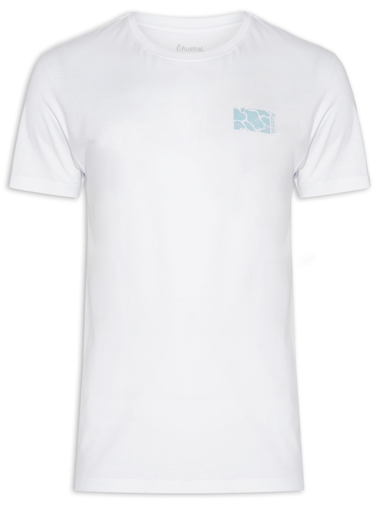 Camiseta Masculina Liquid Lull Branco Austral