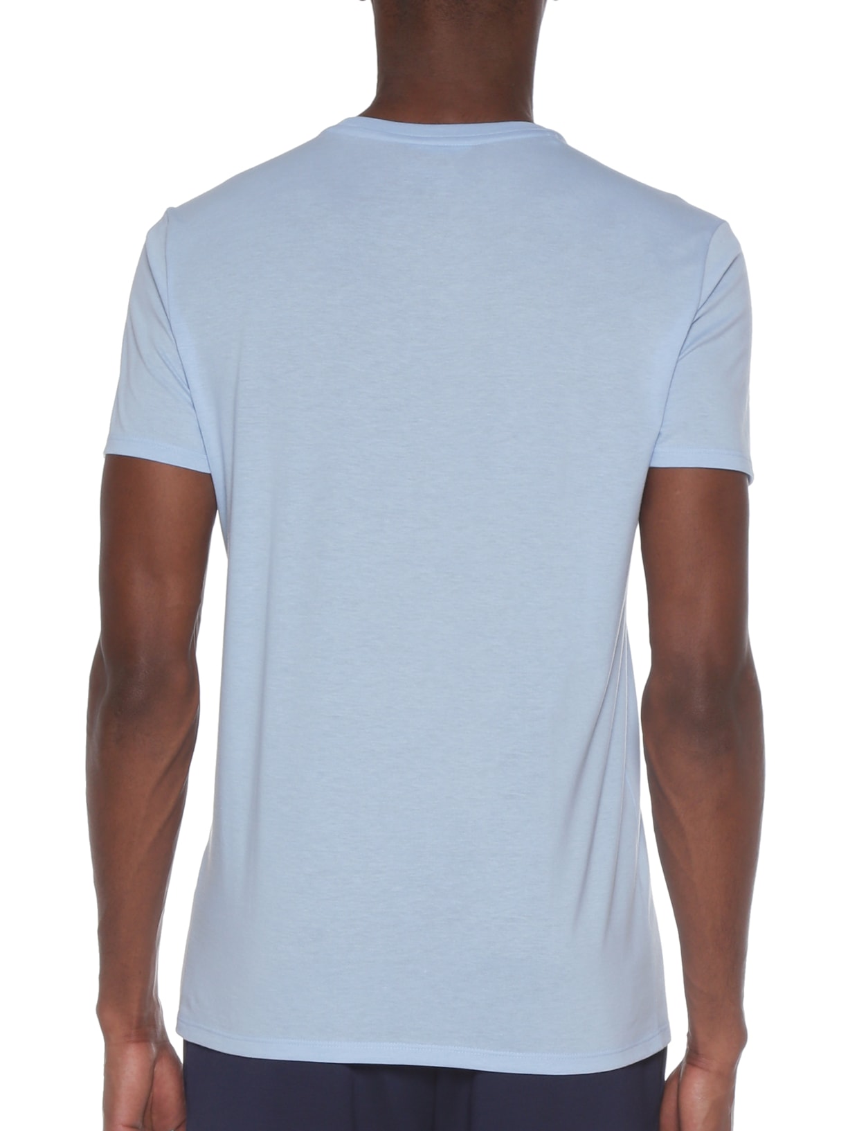 Camiseta Masculina Lisa Azul Lacoste