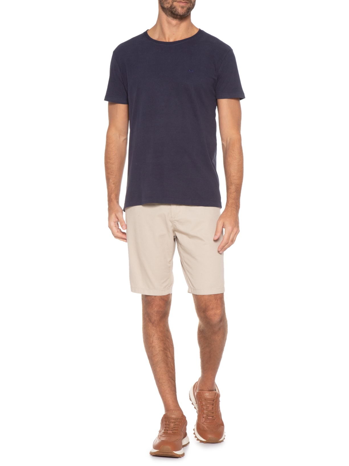 Camiseta Masculina Lisa Azul Melty Rj