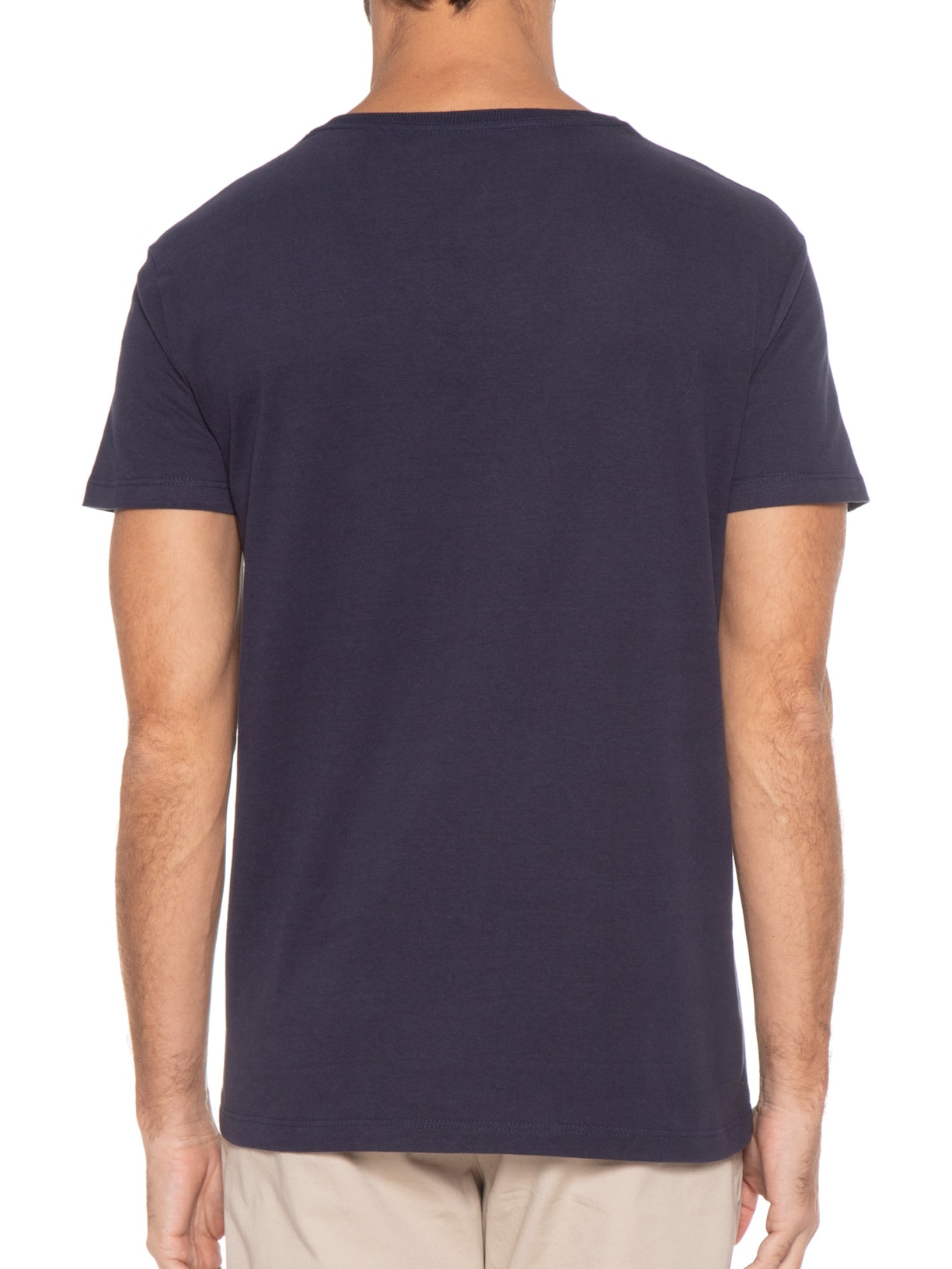 Camiseta Masculina Lisa Azul Melty Rj