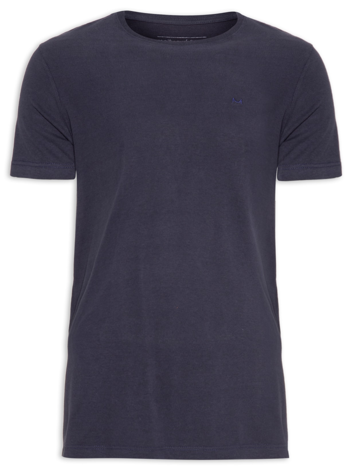 Camiseta Masculina Lisa Azul Melty Rj