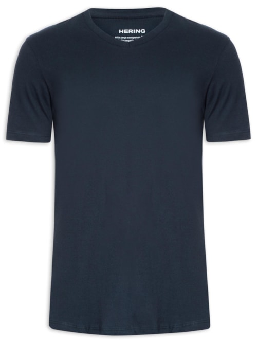 Camiseta Masculina Lisa - Azul