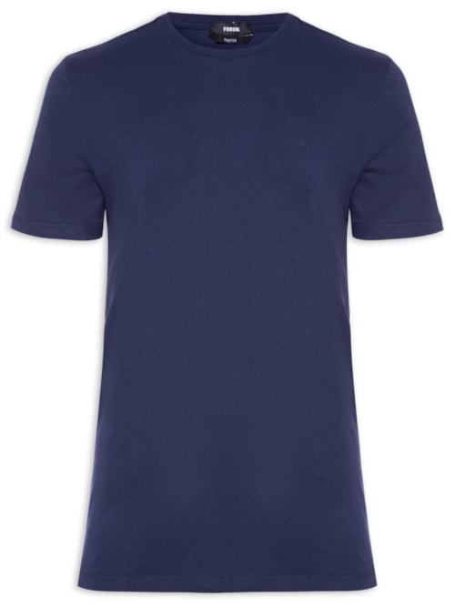 Camiseta Masculina Lisa - Azul