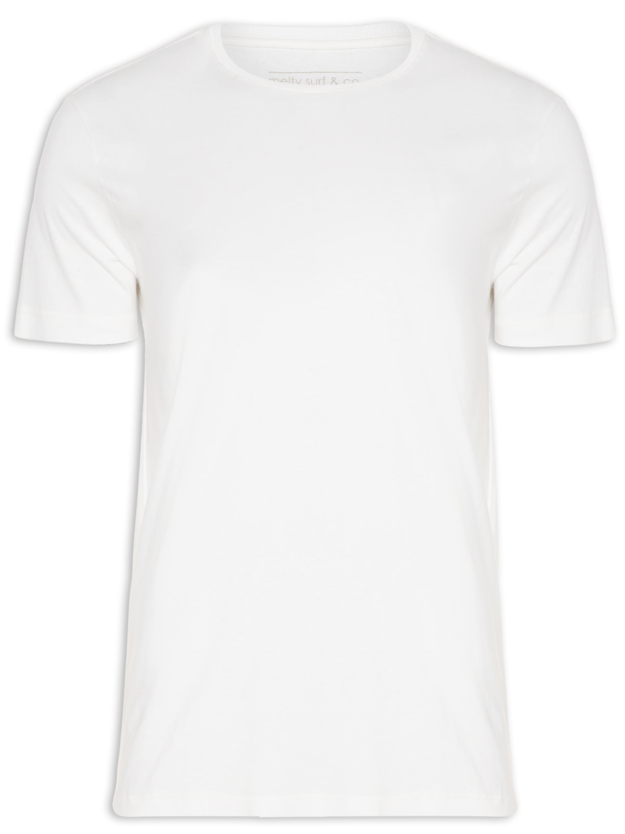 Camiseta Masculina Lisa - Branco