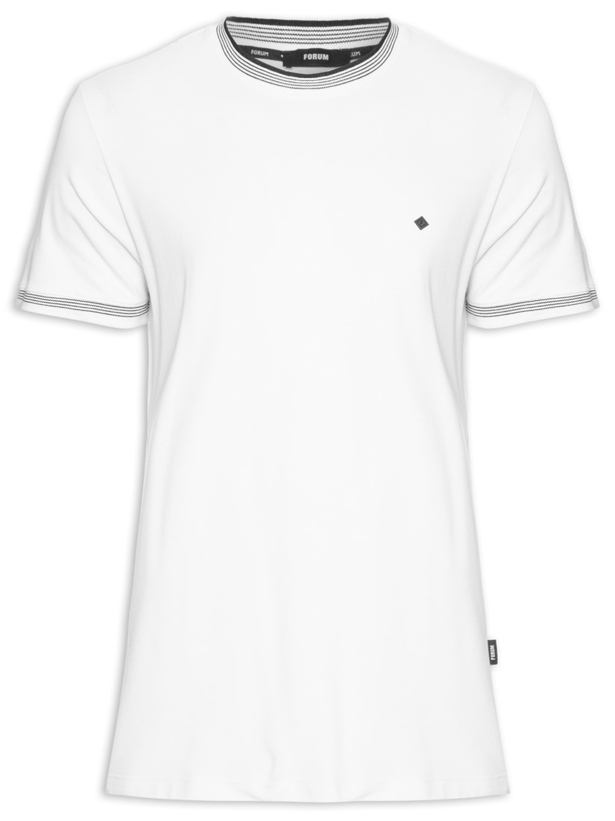 Camiseta Masculina Lisa - Branco