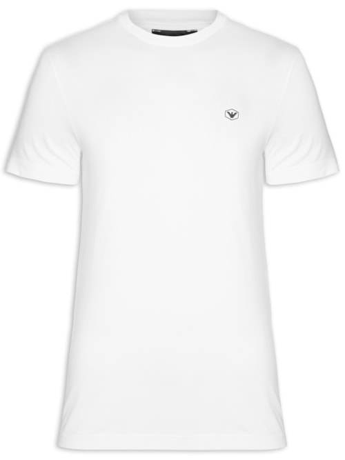 Camiseta Masculina Lisa - Branco