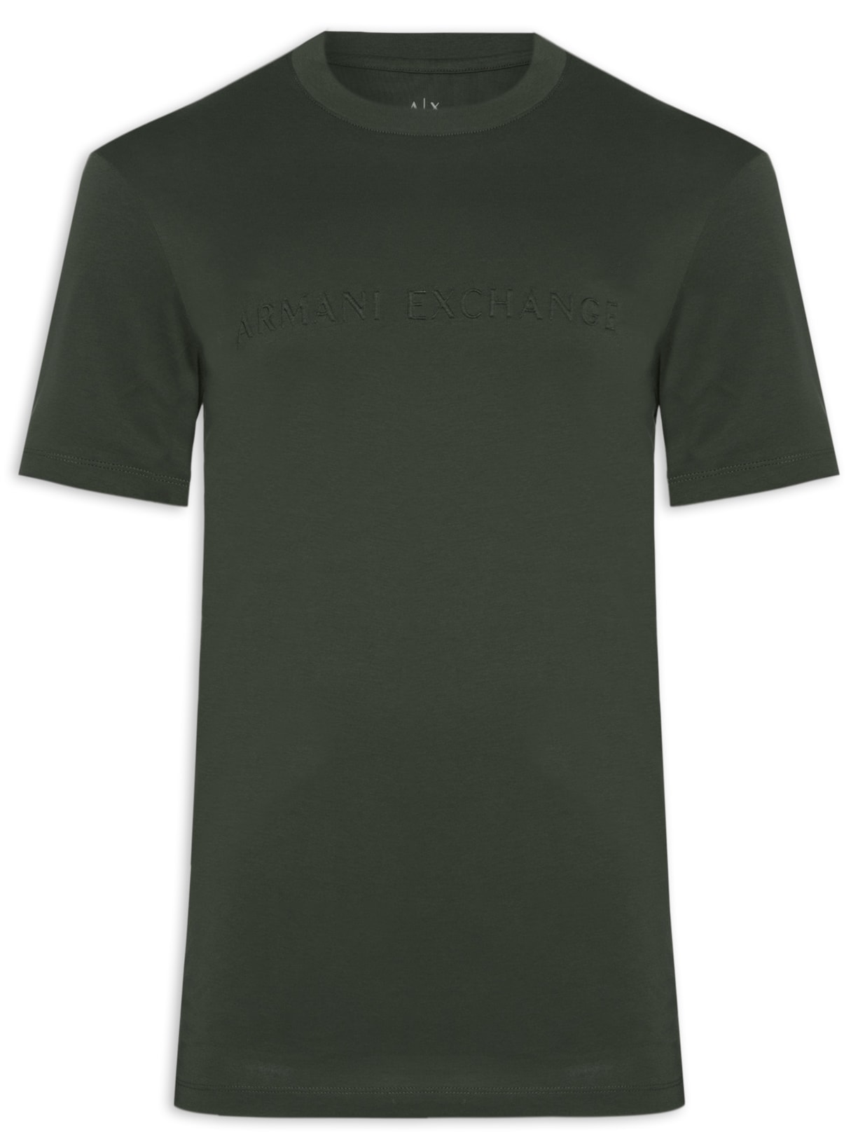 Camiseta Masculina Lisa Manga Curta de Malha - Verde