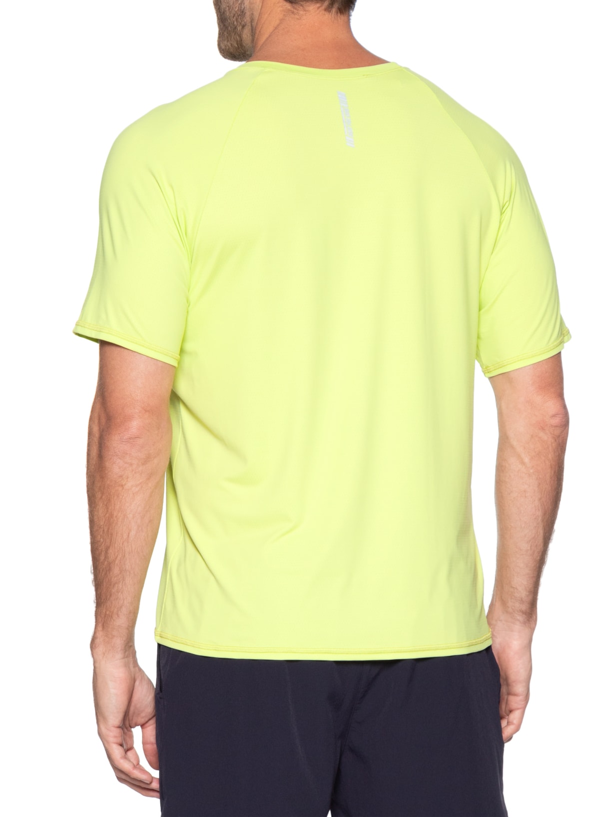 Camiseta Masculina Lisa Manga Curta Verde Body For Sure