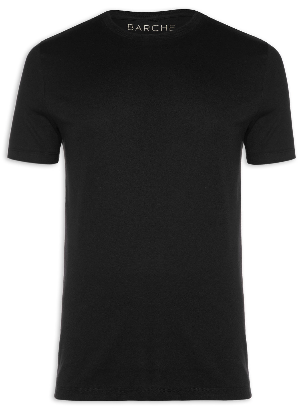 Camiseta Masculina Lisa - Preto
