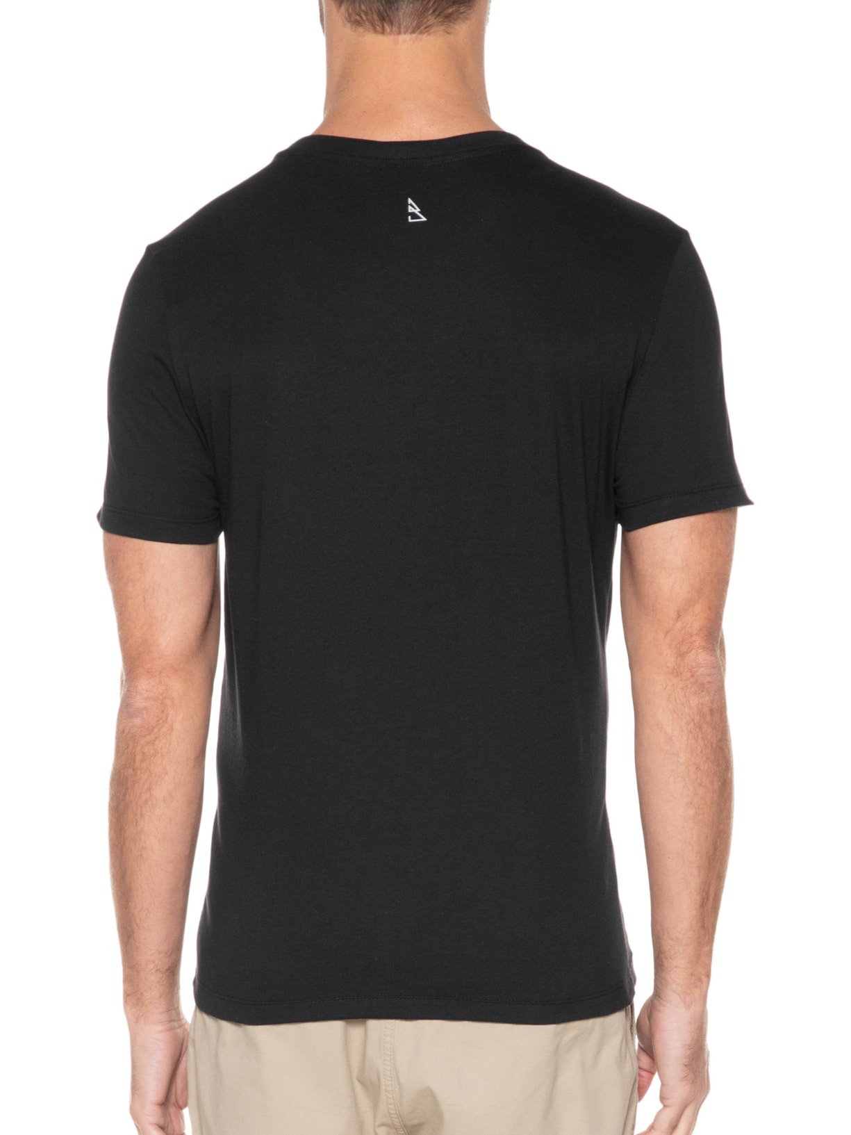 Camiseta Masculina Lisa Preto Barche