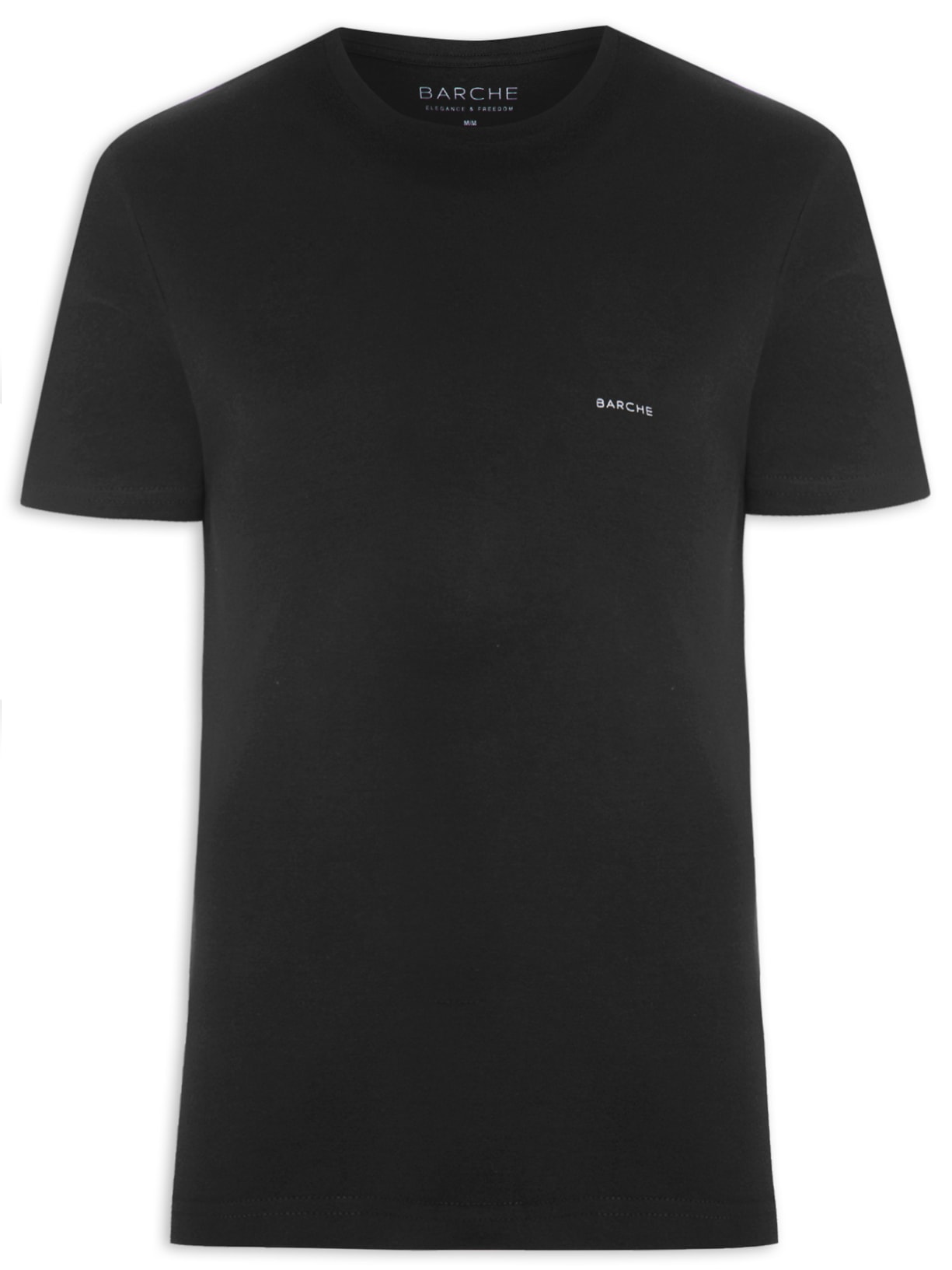 Camiseta Masculina Lisa - Preto