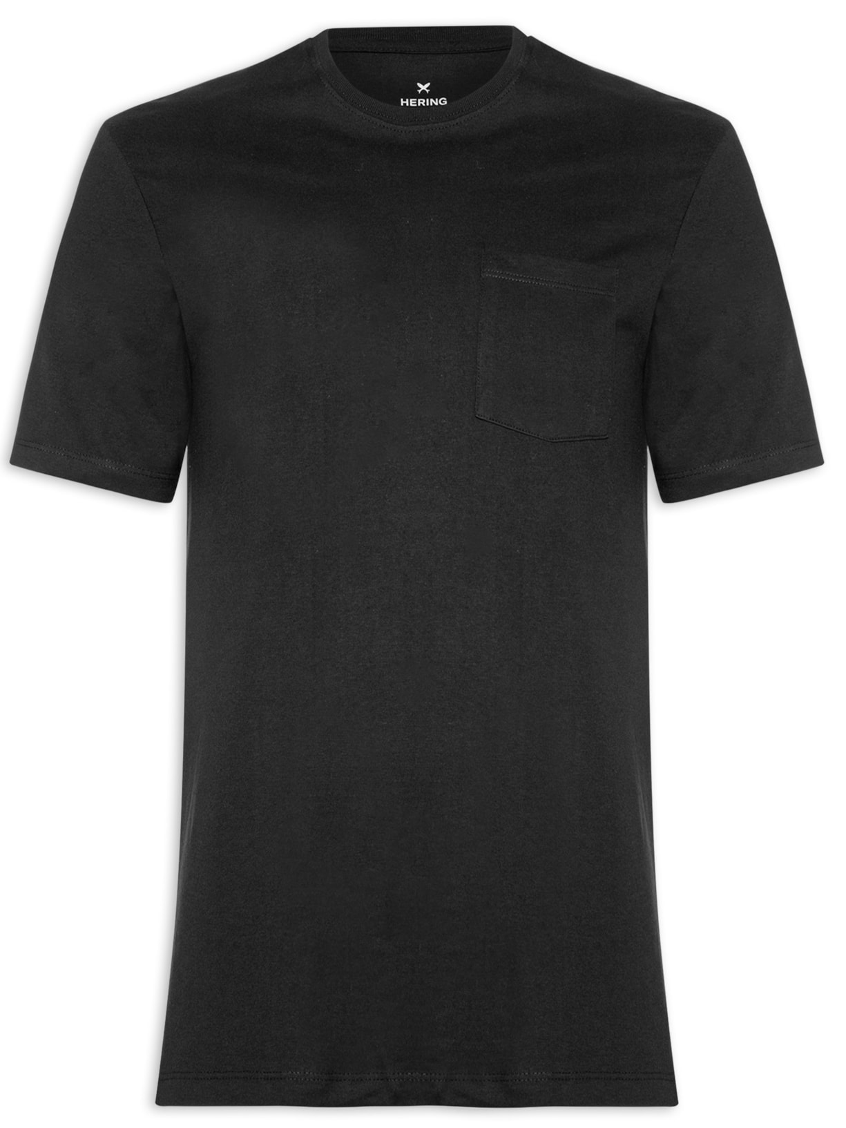 Camiseta Masculina Lisa - Preto