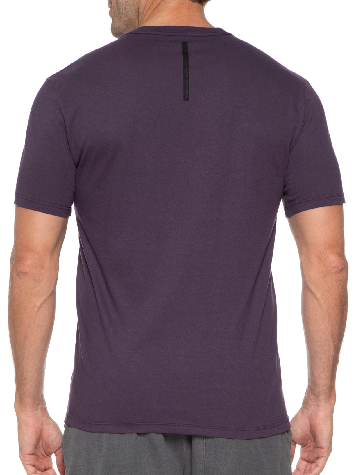 Camiseta Masculina Listening On Repeat Roxo Calvin Klein Jeans