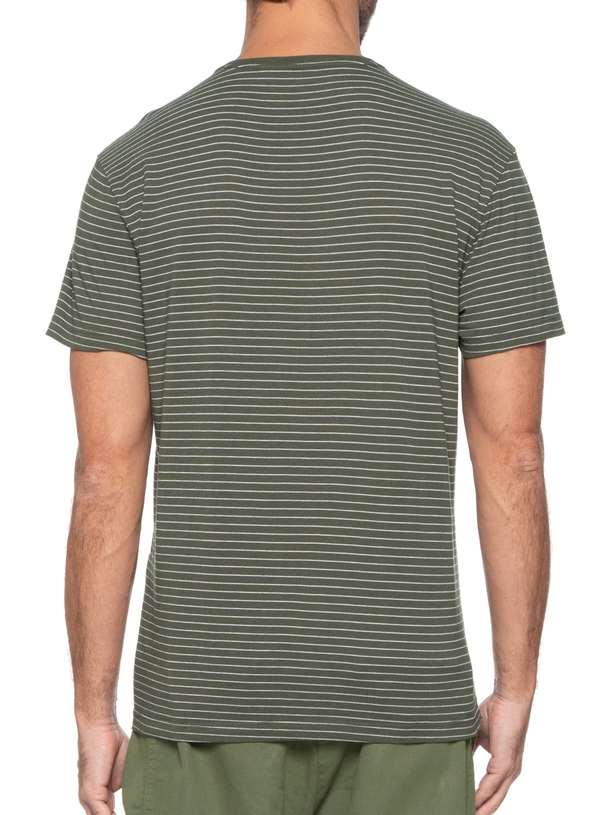Camiseta Masculina Listra Artico Verde Foxton