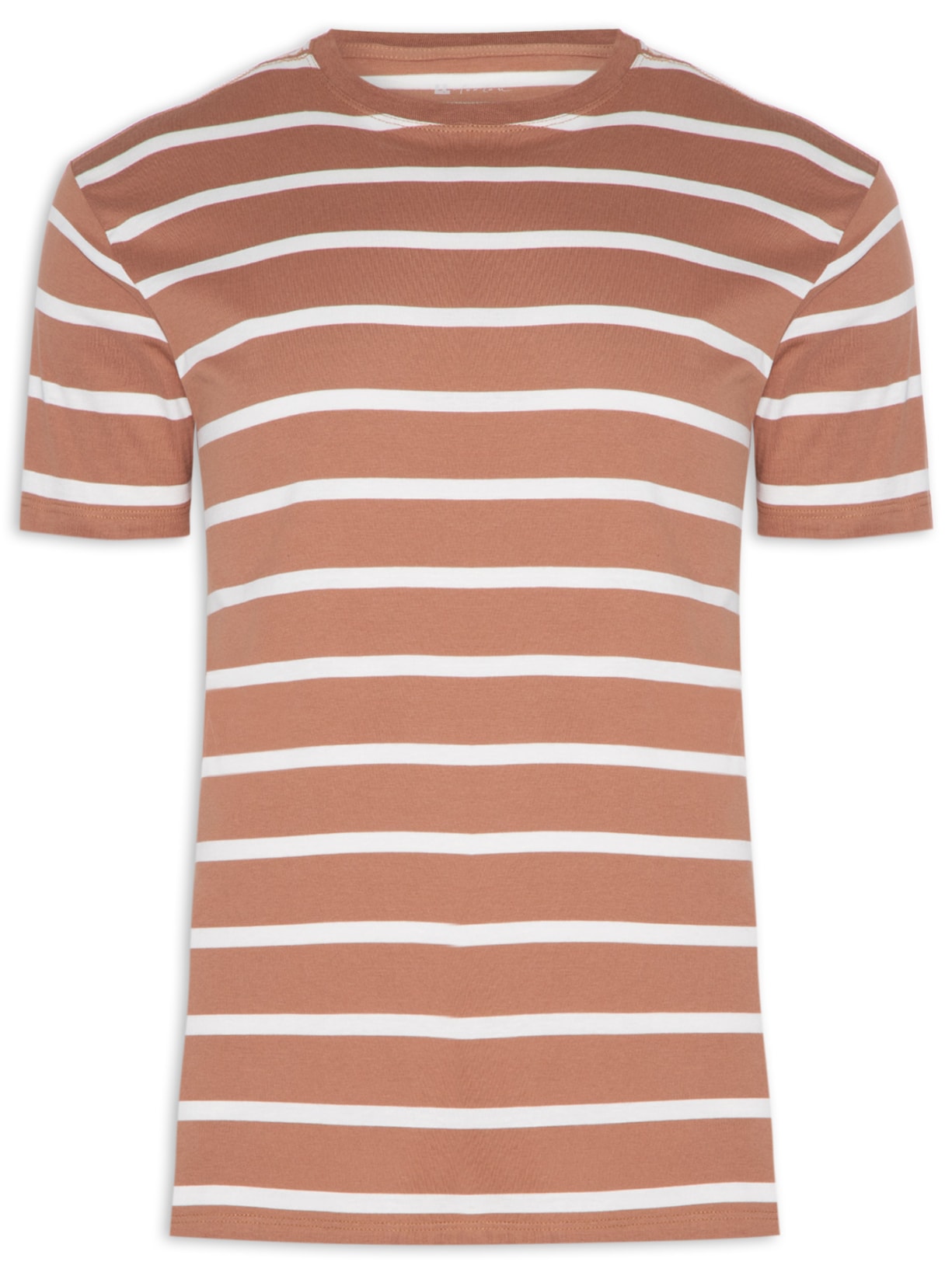Camiseta Masculina Listra James New - Marrom