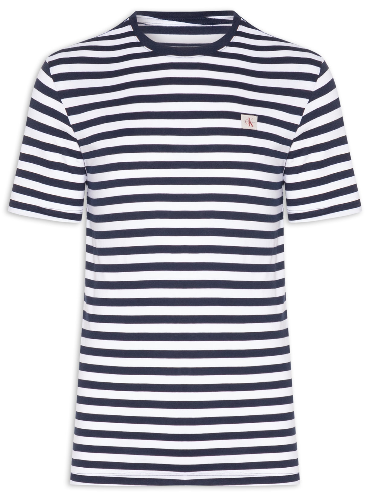 Camiseta Masculina Listrado - Azul