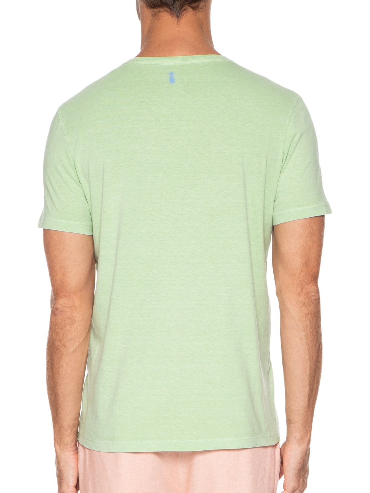 Camiseta Masculina Live Simple Verde Pineapple