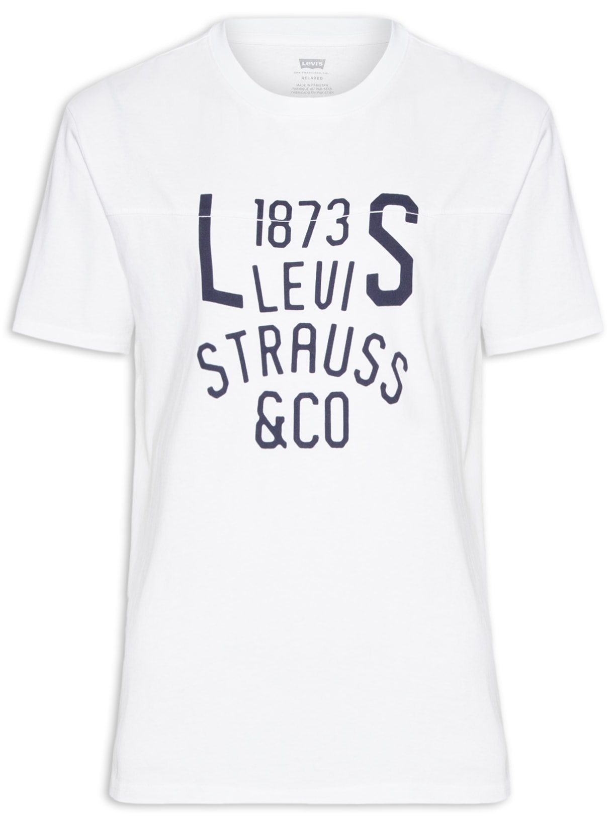 Camiseta Masculina Lockwood Practice Tee Branco Levi's